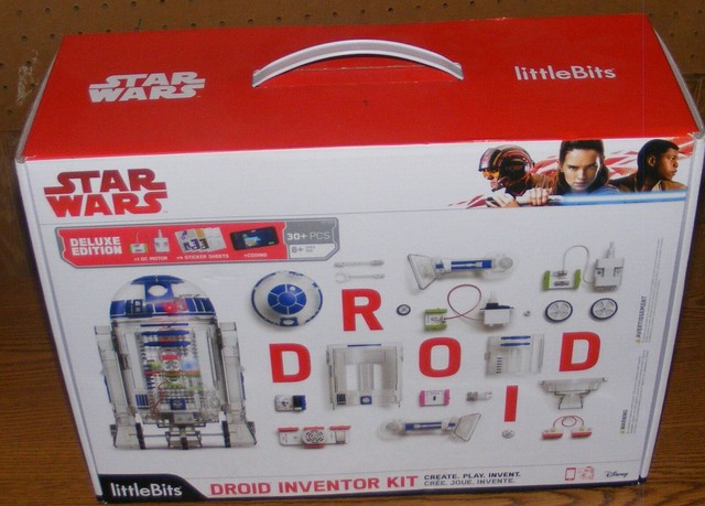 Star Wars Droid Inventor Kit by LittleBits 30+ Pieces Bluetooth R2D2 Kids Age 8+ | eBay