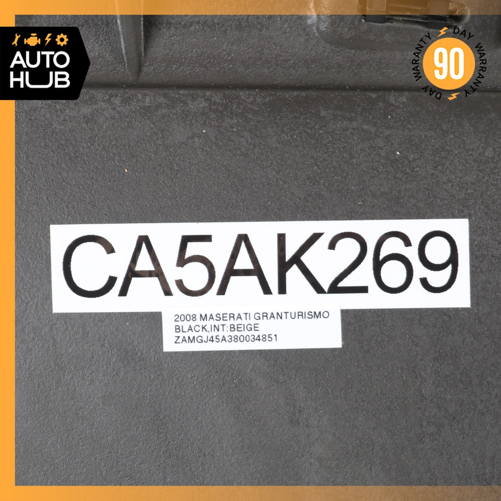 08-14 Maserati GranTurismo M145 Front Right Side Interior Door Panel OEM 44k