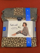Splendid Women's 2 Piece Pajama Set Joggers NWT Large