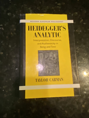 Modern European Philosophy Ser.: Heidegger's Analytic : Interpretation,...
