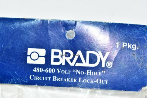 NEW BRADY 65397 Circuit Breaker Lockout: Clamp-On, For 480/600V AC Volt, For Sin - Picture 4 of 4