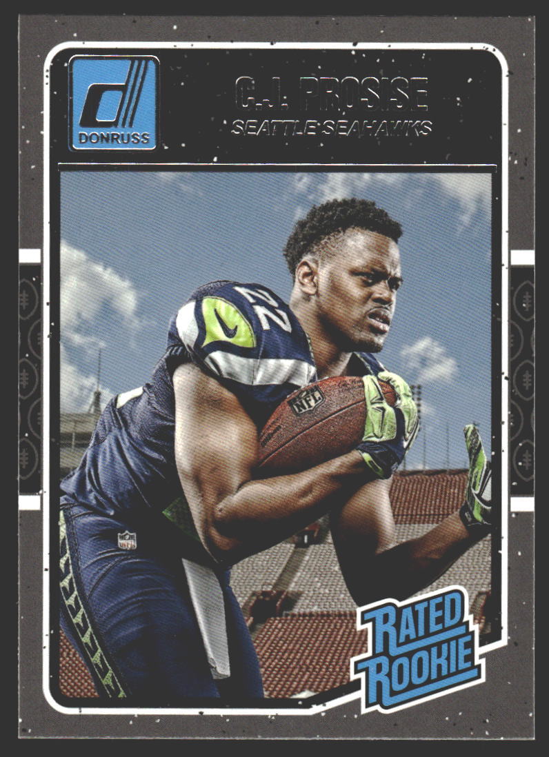CJ Prosise Panini Donruss #354 Base