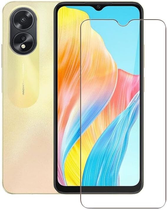 PELLICOLA VETRO TEMPERATO per OPPO A38 PROTEGGI DISPLAY 9H PROTEZIONE