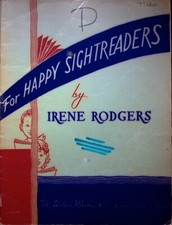 HAPPY SIGHTREADERS IRENE RODGERS  MUSIC SHEETS
