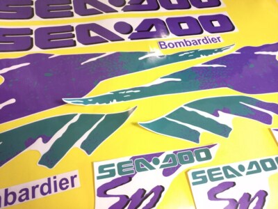 New! Custom stickers set for Sea-doo SP Bombardier 1994-1997 | eBay