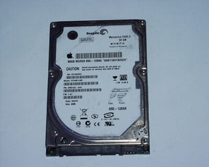 Seagate Momentus 5400.2 ST96812AS 60 GB SATA SMART ok Laufzeit 190 Stunden