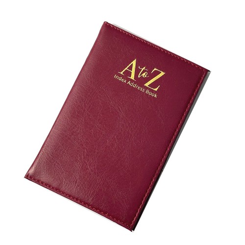 A5 (small version - 18 x 12.5cm) Index Address Book Padded Hardcover Notebook AZ - 第 10/12 張圖片
