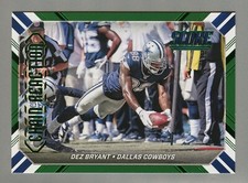 DEZ BRYANT - 2016 SCORE CHAIN REACTIN GREEN CARD# 15
