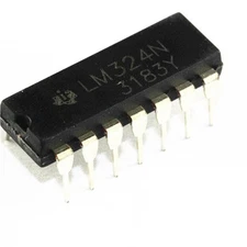50PCS IC LM324N LM324 DIP14 TI Low Power Quad Op-Amp NEW