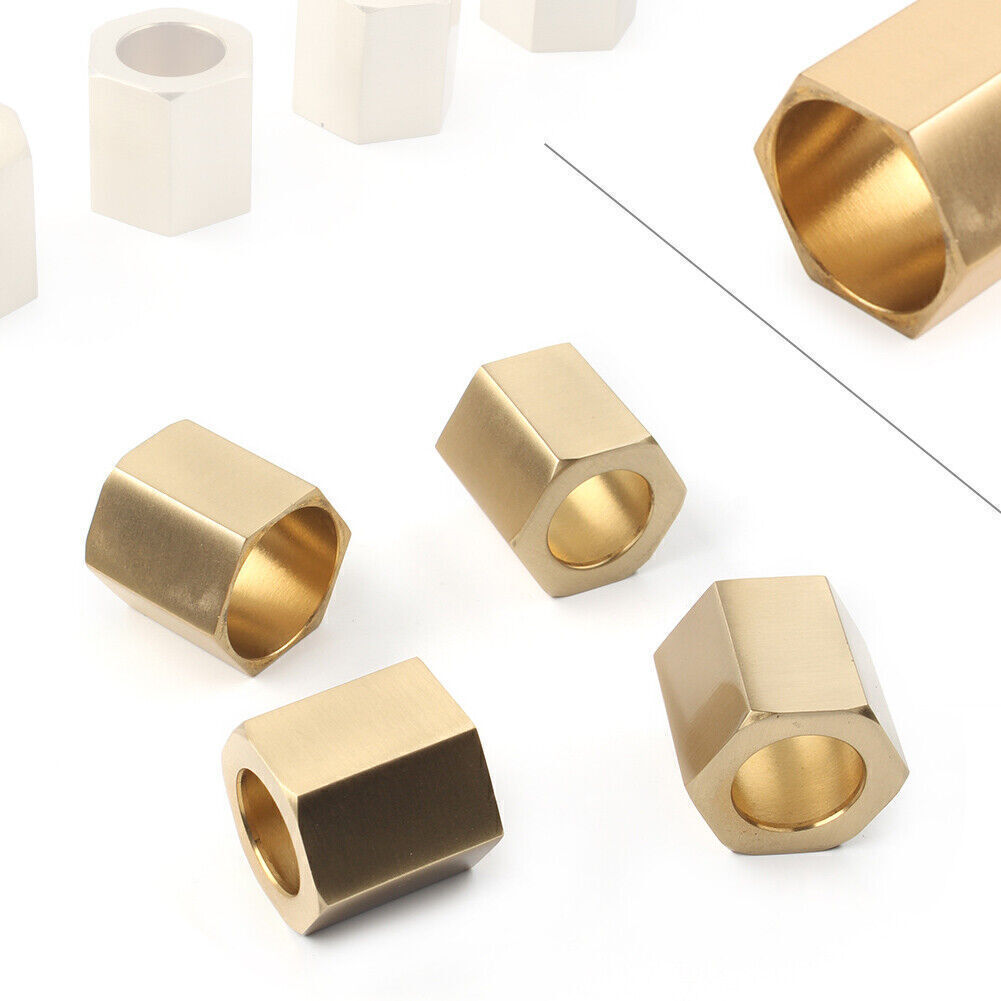 4x Pushrod Cover Cup Set Brass Tube For Harley Sportster Ironhead Super