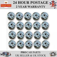 20X Wheel Nut Bolt Cap Covers  17mm Chrome Finish For VW Golf Passat 1K0601173