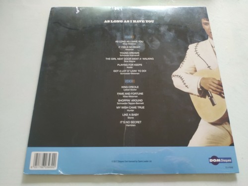 Elvis Presley As Long As I Have You - 2017 LP Vinilo 12" Precintado - Photo 2 sur 4