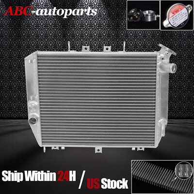 Cooling All Aluminum Radiators For 2000-2001 Kawasaki Ninja ZX-12R ZX12R ZX1200A