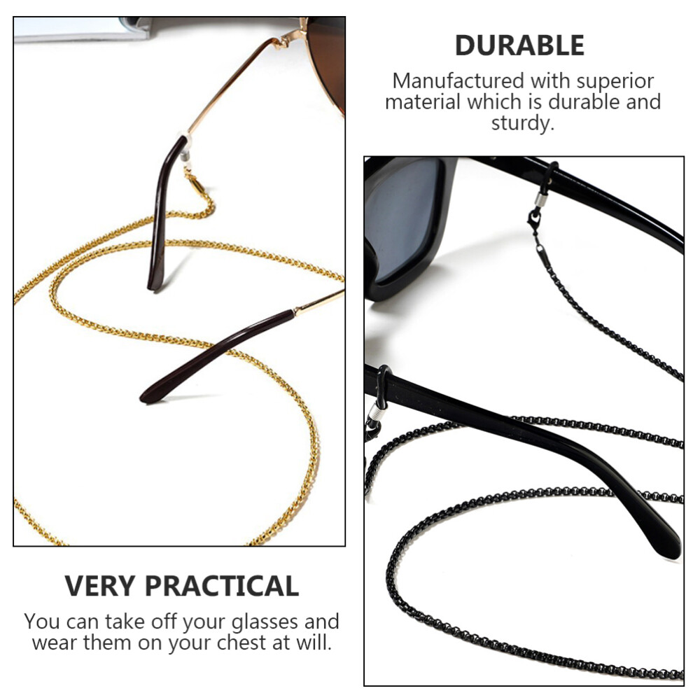 4 Pcs Glasses Lanyard Chain Copper Child Women Eyeglass Chains eBay