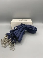 Advantus: 75426, Deluxe Lanyards J-Hook Style, 36" Long, Blue 24/Box New