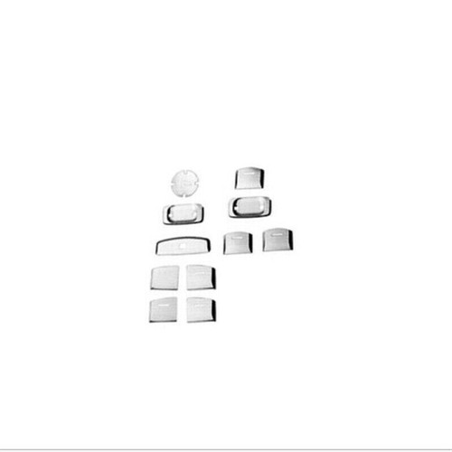 Aluminum 11X Window Lift Panel Switch Sticker Trim For Honda CR-V CRV 2017-2022 - Picture 4 of 7