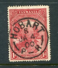 Tasmania #87 Mt. Wellington 1 P. [Used] Nice Cancel 