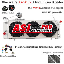 Serie 3 Radiatore e Ventole per Jeep Cherokee XJ 4.0i 1988-2001 / 2.5i 4x4 1984-2001