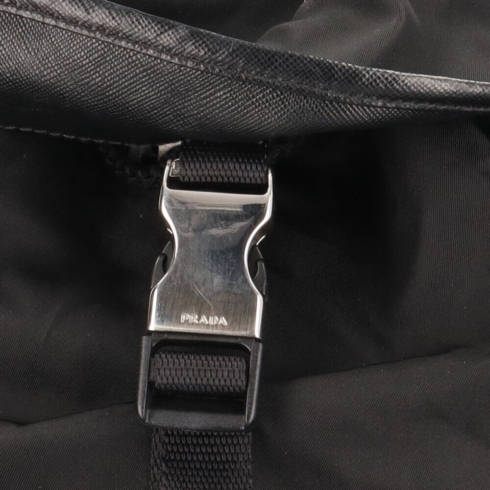 PRADA nylon backpack daypack V163 unisex used from japan thumbnail 10