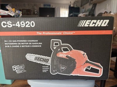 NEW SEALED BOX Echo CS-4920 Gasoline Chainsaw 20  Bar