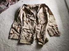 Military Desert Camouflage Combat Blouse Large Long