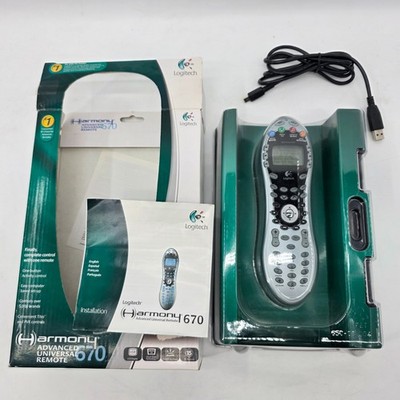 Logitech Harmony 670 Universal Programmable Remote Control Open Box