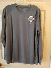 Sun protection shirt mens L ,beach,fishing, outdoors Gray NWT