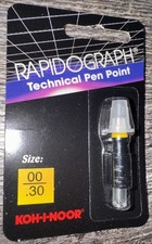 New Koh-I-Noor 72D-ZZ Rapidograph Stainless Steel Replacement Point Free SH