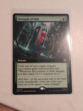 MTG # Marvel's Spider-Man Strength of Will #267 (Borderless) A