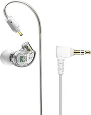 M6 Single Side in Ear Earbud, Left Side, One Wired Earphone with Short 15" Cable