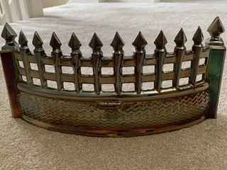 Ofco Cast Iron 16" Fireplace Fireguard Heavy Duty COLLECT ONLY SL9 Bucks