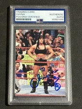 CHYNA 1998 COMIC IMAGES WWF SUPERSTARZ SIGNED AUTOGRAPHED ROOKIE CARD PSA/DNA