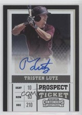 2017 Panini Contenders Draft Picks Prospect Ticket 19/99 Tristen Lutz Auto 0w7