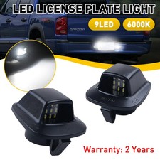 9 SMD LICENSE LED WHITE PLATE LAMP FOR LIGHTS DODGE DAKOTA MITSUBISHI RAIDER
