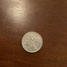 1960 Great Britain Six (6) Pence Circulated 