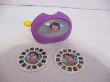 View-Master-3D Viewer-1998-2 Dora The Explorer Reels -Vintage-Works