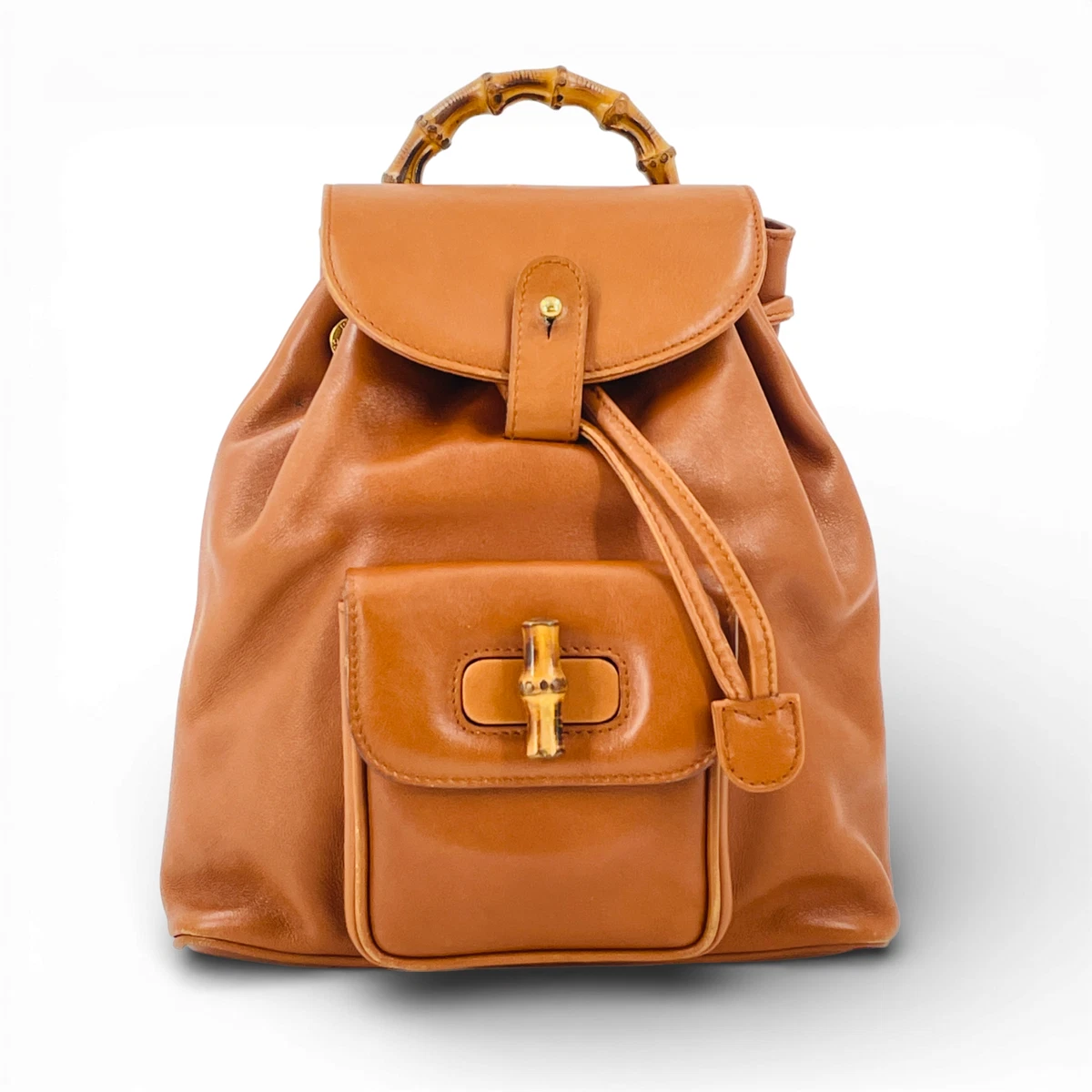 Gucci Bamboo Drawstring Backpack Bags & Handbags for Women  display picture 1