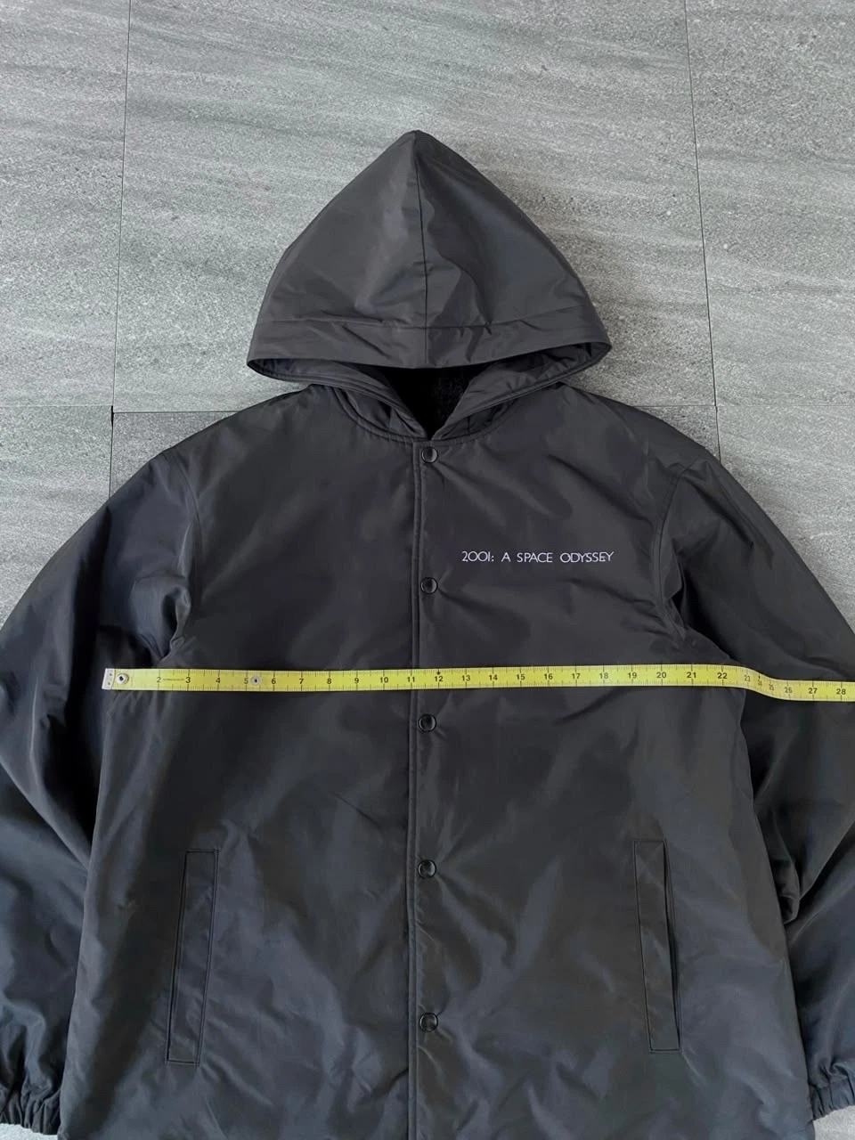 Undercover Stanley Kubrick a Space Odyssey Fur Lined Coach Jacket image 9