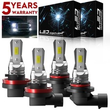 Per Chevy Sonic 2012-2020 Kit Combo Lampadine LED Faro Alto/Basso 6000K