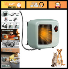 600W Wall-Mounted Dog House Heater, Anti-Bite Cord, Safe  Warm Pet Heating Solu