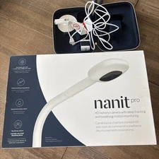 Nanit N301US Pro Smart Baby Monitor Floor and travel stand + case & original box