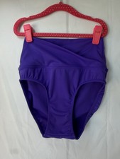 Tiger Friday teens dancewear Purple briefs Adult XS