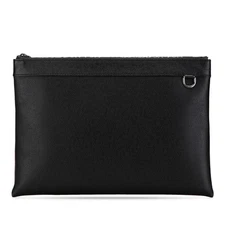 Louis Vuitton Taiga Pochette Apollo Clutch Bag M30086 Noir Black Used