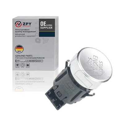 ZPY Engine Ignition Start-stop Switch Button For VW Touareg 7P1 905 217B 3Q7