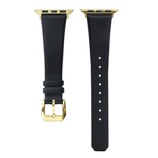 Silk Leather Watch Band, For Apple Watch Series 8 7 41mm / SE 2 6 SE 5 4 40mm, F
