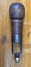C. A. Myers Co. The Awl For All  Stitch Sewing Brass With Wood Handle USA