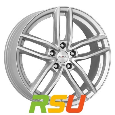 Dezent TR silver 6.5x16'' ET40 LK5 100 ML 57.1 Alufelgen 16 Zoll