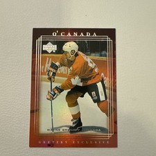 1999-00 UPPER DECK GRETZKY EXCLUSIVES #36 WAYNE GRETZKY Team Canada Hockey Card