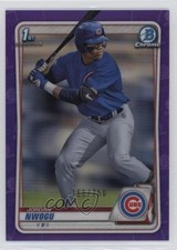2020 Bowman Draft Chrome Purple Refractor 166/250 Jordan Nwogu #BD-110 1k5