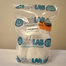 ISOLAB Liquido Set 3 Pezzi - Imbuto da 100ml, Flacone da 500ml, misurino da 100ml